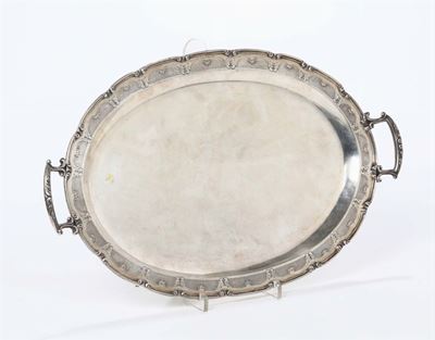 Vassoio Ovale in Argento