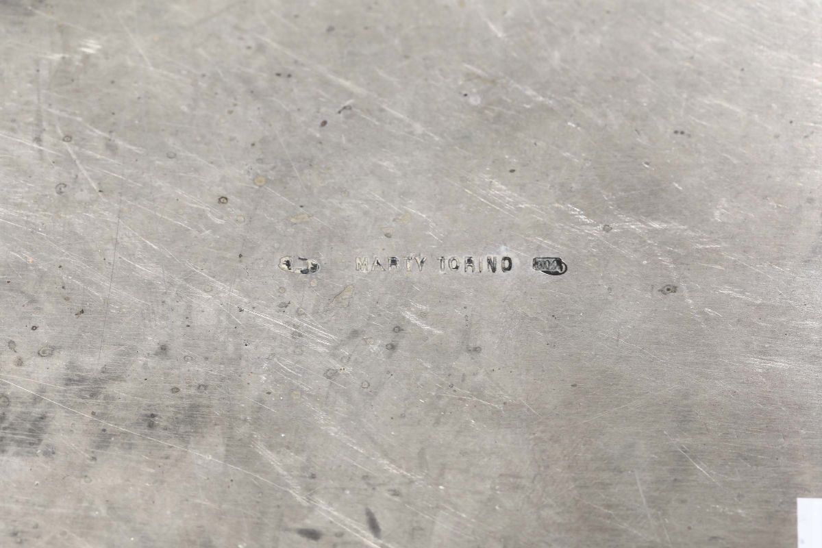 Vassoio in Argento, Argentiere Marty, Torino Inizio XX Secolo