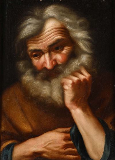 Gaspare Traversi (napoli 1722 - Roma 1770), Ambito Diritratto di Filosofo