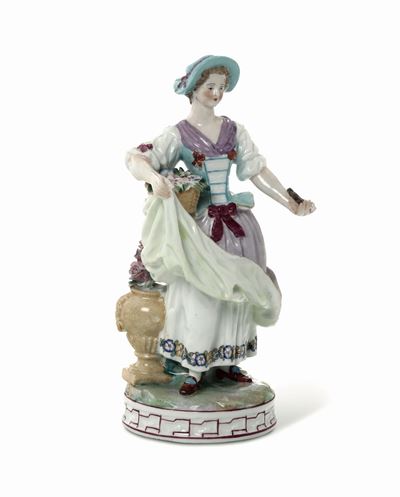 Figurina Meissen (?), XIX Secolo