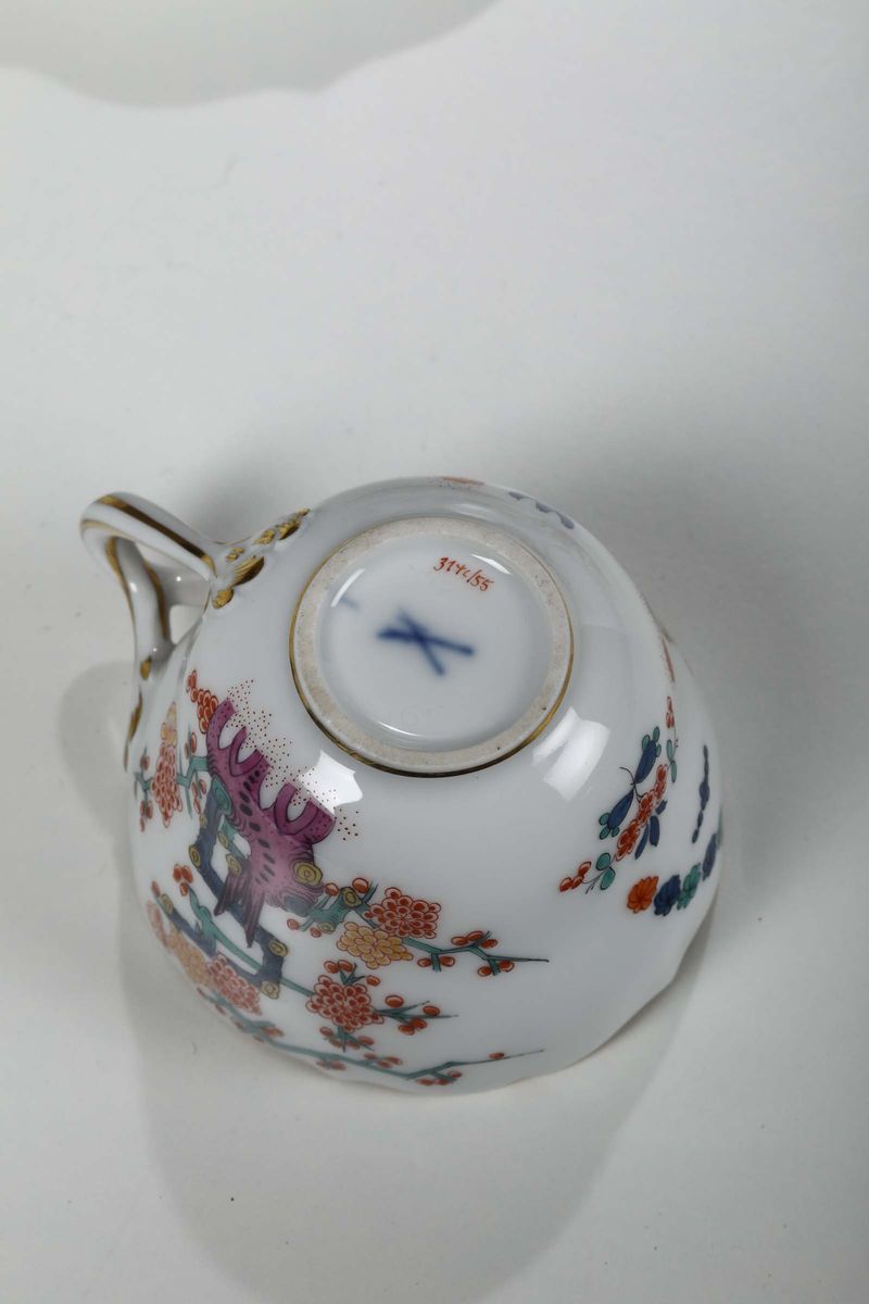 Sei Tazze con Piattino Meissen, Verso il 1950