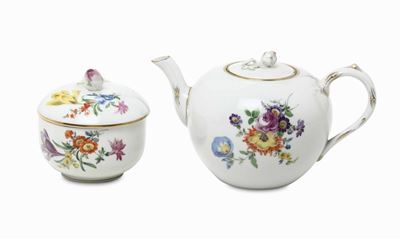 Teiera e Zuccheriera Meissen, Prima Metà del XX Secolo