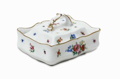 Scatola con Coperchio Meissen, Seconda Metà del XIX Secolo