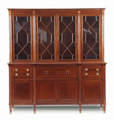 Credenza a Due Corpi, Inghilterra XIX Secolo