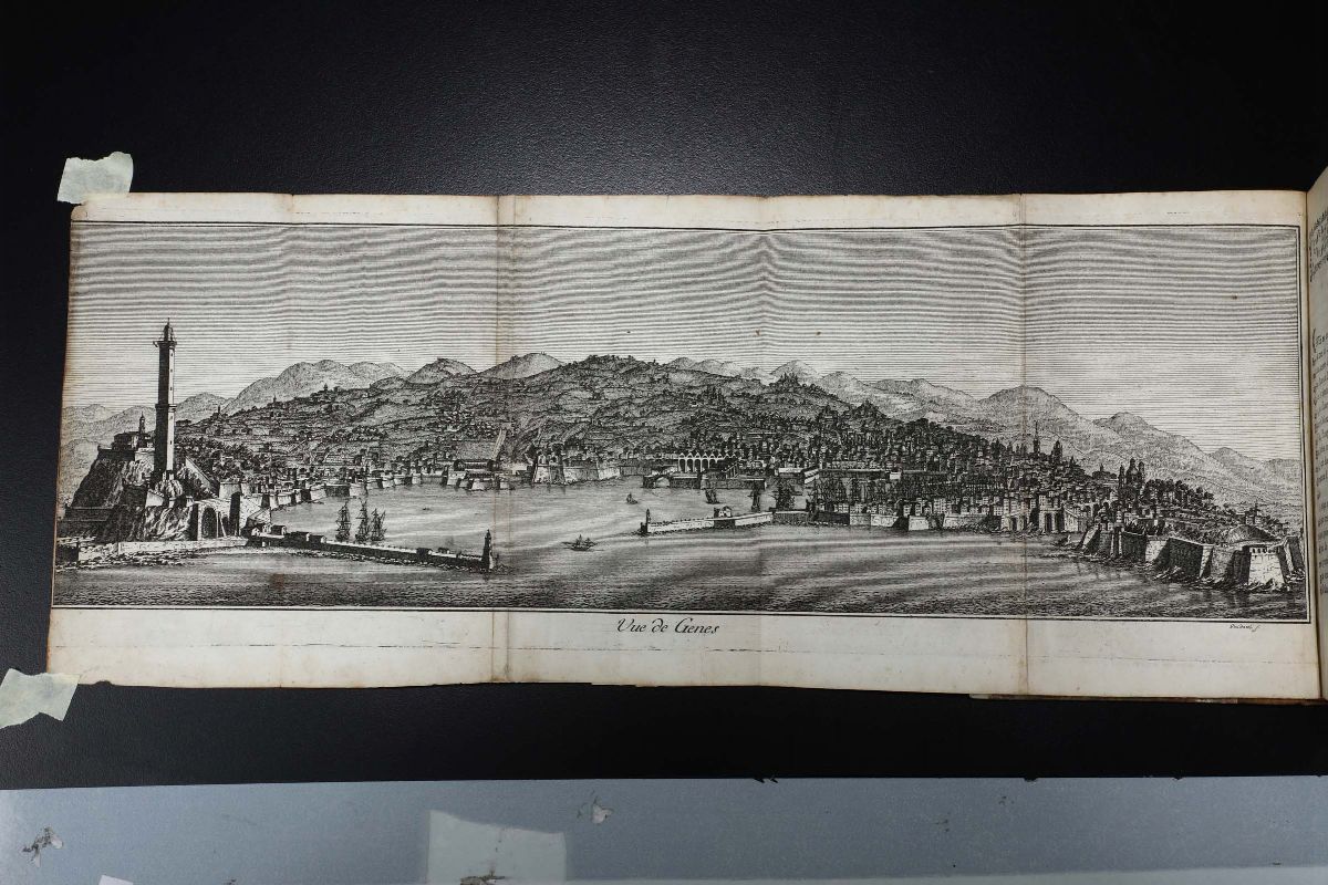 Genova - Guida del Secolo XVIII.description Des Beautes De Genes Et De Ses Environs, Genova, Grav...