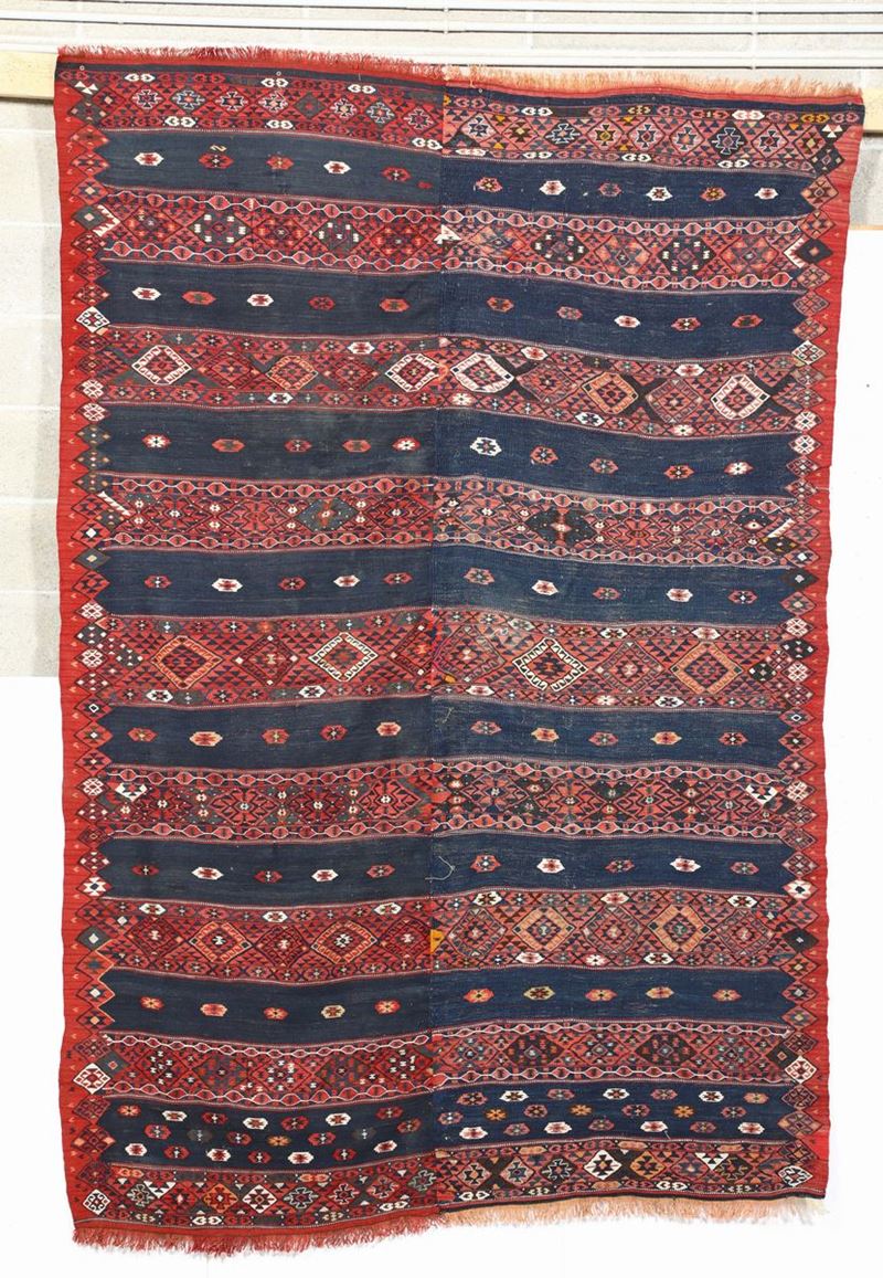 Kilim anatolico Konia fine XIX secolo  - Auction Fine Art - Cambi Casa d'Aste