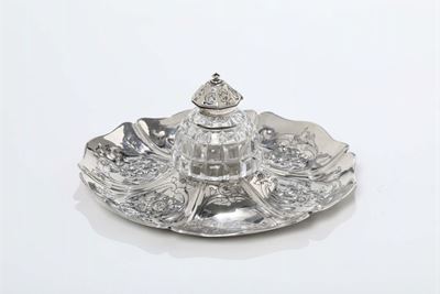 Calamaio in Argento e Cristallo, Città di Sheffileld, 1861