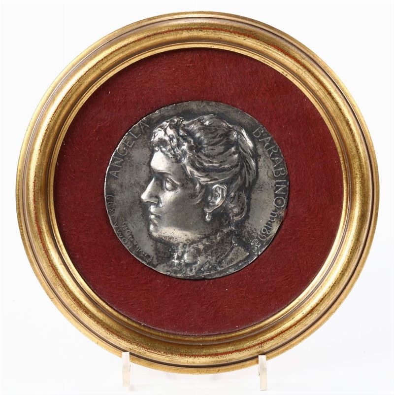 Filippo Giulianotti (1852-1903) Angela Barabino  - Auction Asta a Tempo antiquariato - II - Cambi Casa d'Aste