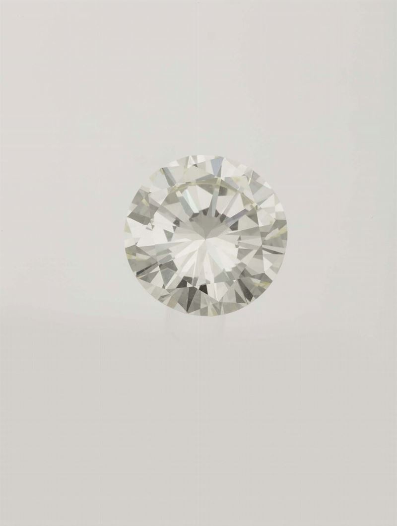 Unmounted old-cut diamond weighing 6.33 carats  - Auction Fine Jewels - Cambi Casa d'Aste
