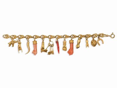 Bracciale Charms con Porte Bonheur