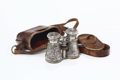 Binocolo in Argento, Francia XIX-XX Secolo