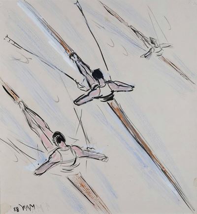Ottorino Mancioli (1908-1990)canottaggio, 1958