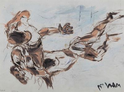 Ottorino Mancioli (1908-1990)rugby (srug4), 1979