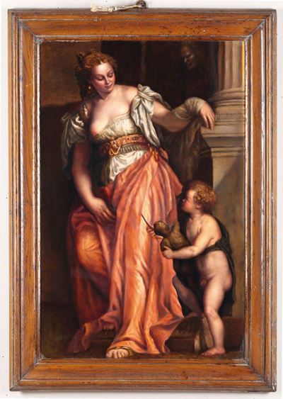 Paolo Veronese, Copia Davenere con Putto
