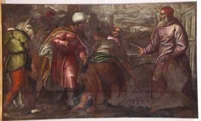 Michieli Andrea, Detto Andrea Vicentino (vicenza Ca. 1542 - Ca. 1618)incontro tra Dignitari Venez...