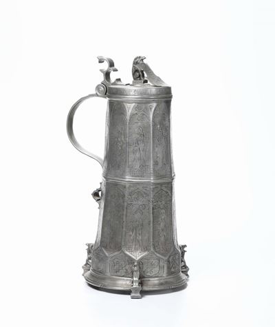 Tankard in Peltro, XIX Secolo