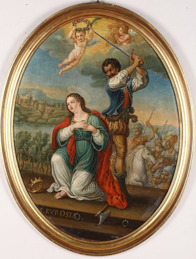 Scuola del XVIII Secolomartirio di Sant'eurosia
