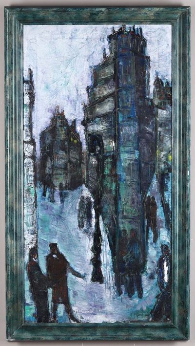 Attilio Mangini (1912-2004)città Fantastica