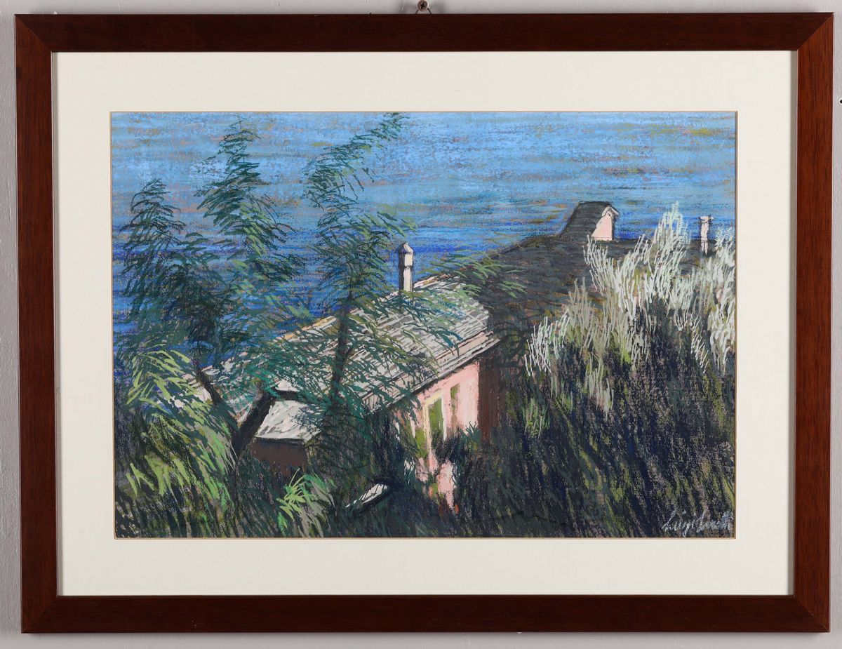 Lotto Composto da Disegno di Attilio Mangini