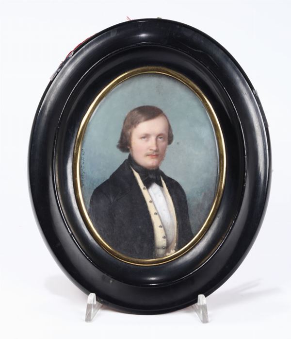 Sophie Clémence Delacazette (1774-1854) Gentiluomo, 1849