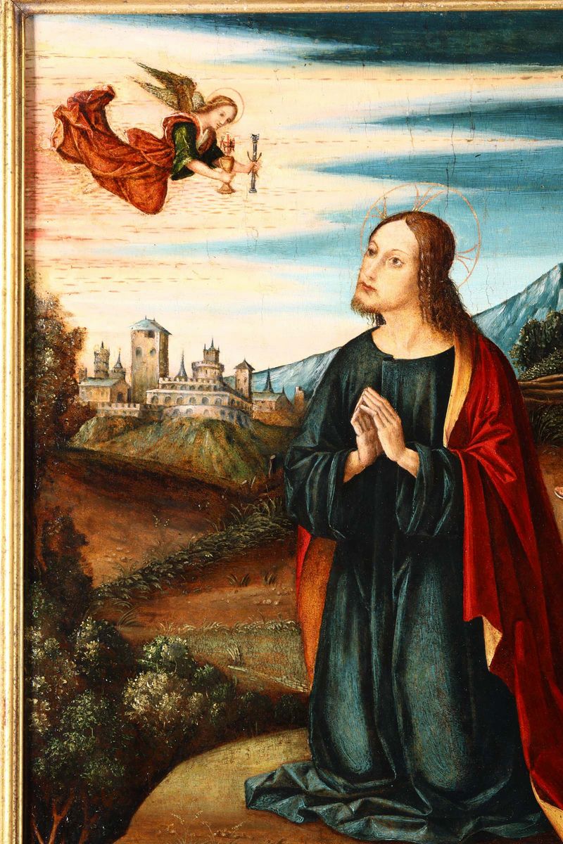 Domenico Panetti (ferrara 1460 - 1530)cristo Nell’orto del Getsemani