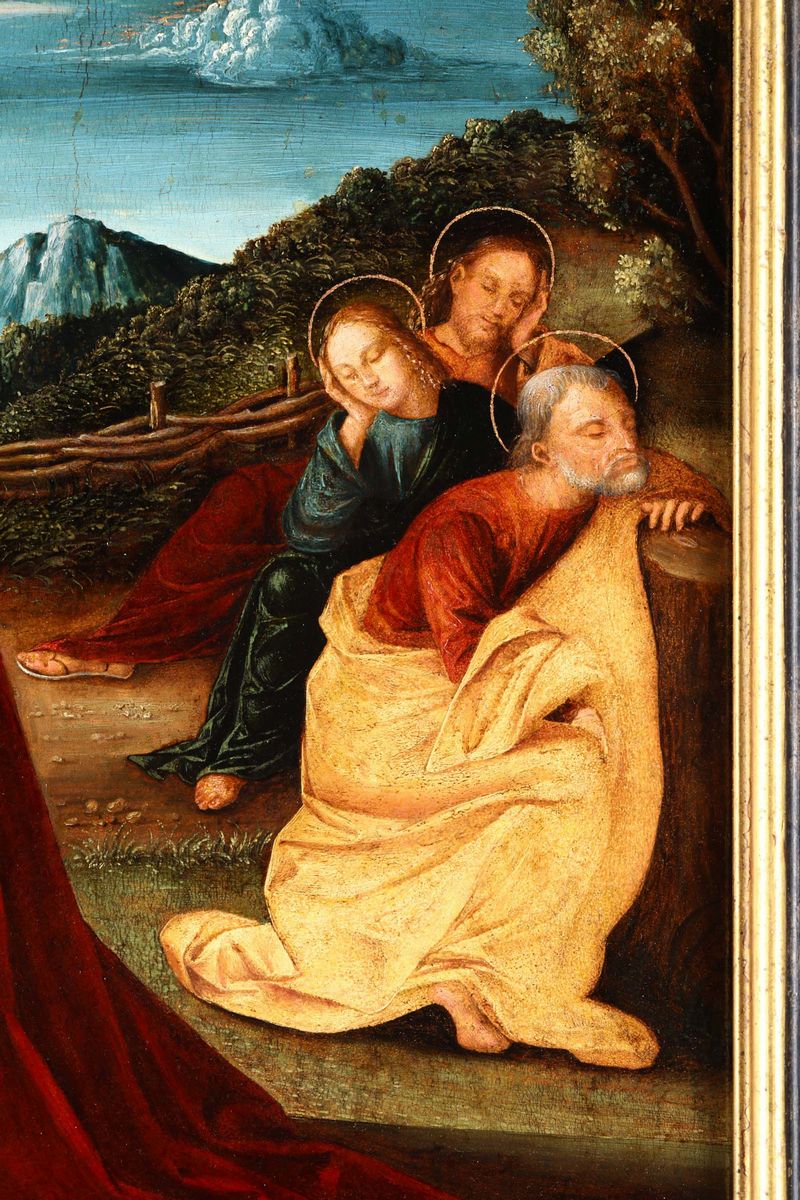 Domenico Panetti (ferrara 1460 - 1530)cristo Nell’orto del Getsemani