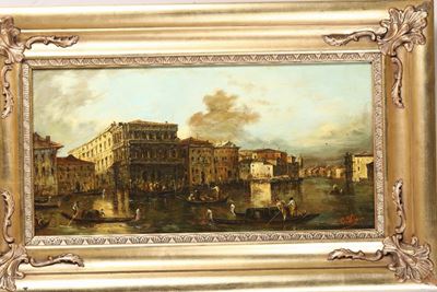 Scuola Inglese del XIX Secoloveduta di Venezia, il Canal Grande