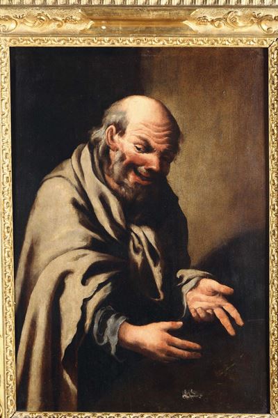 Scuola del XVIII Secoloritratto di Mendicante