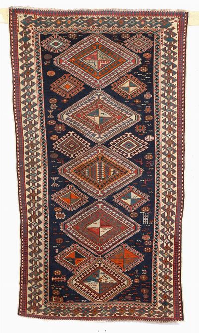 Tappeto Caucasico Shirvan, Fine XIX Secolo