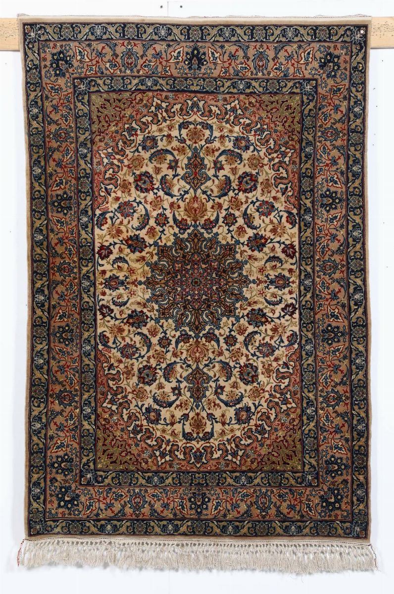  Tappeto persiano Isfhan meta XX secolo  - Asta Antiquariato - Cambi Casa d'Aste