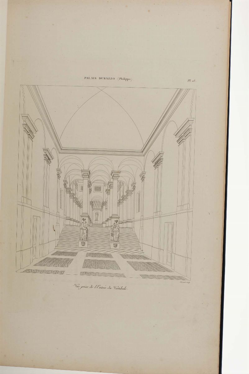 Gauthier, M. P.les Plus Beaux Edifices De la Ville De Gênes Et De Ses Environs..(solo Parte Prima...