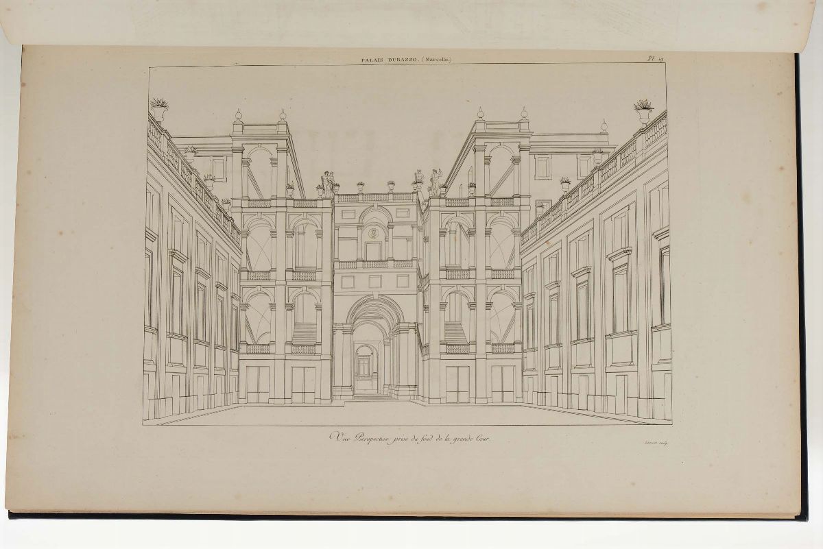 Gauthier, M. P.les Plus Beaux Edifices De la Ville De Gênes Et De Ses Environs..(solo Parte Prima...