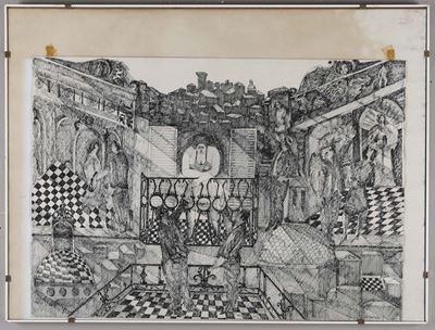 Attilio Mangini (1912-2004)scene di Vita