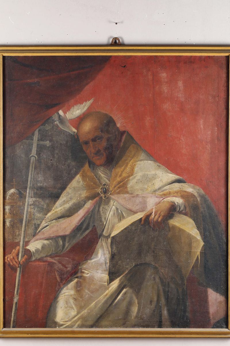 Scuola del XVIII secolo Ritratto di vescovo  - Auction Fine Art - Cambi Casa d'Aste
