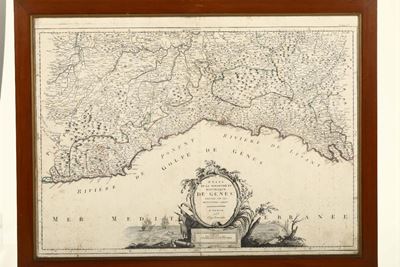 Genova e Riviereetats De la Seigneurie Et Republique De Genes.. a Venise, Chez Remondini, 1783