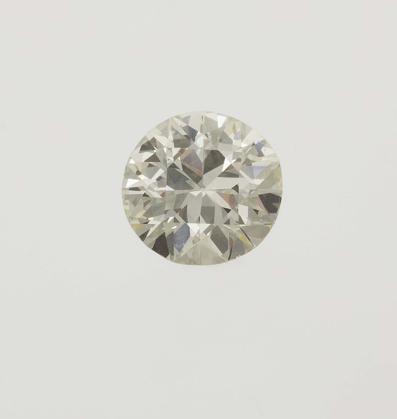 Unmounted old-cut diamond weighing 5.40 carats  - Auction Fine Jewels - Cambi Casa d'Aste