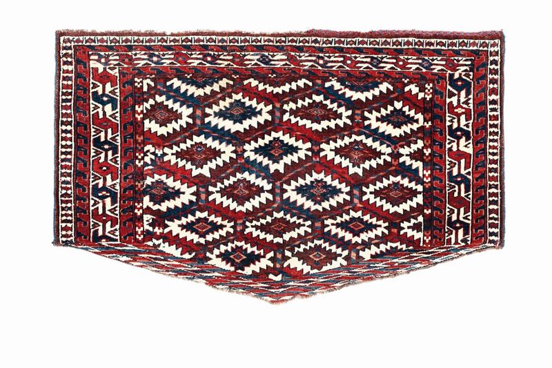 A Yomut Asmalik, Turkmenistan 1870 circa  - Auction Fine Carpets - Cambi Casa d'Aste