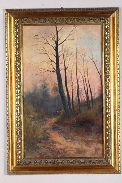 Henry Markò (1855-1921)due Paesaggi
