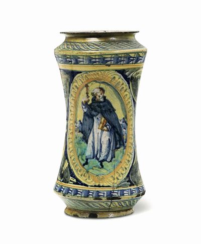 Albarello Palermo, Fine del XVI Secolo