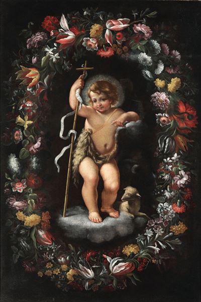 Scuola Romana della Fine del XVII - Inizio XVIII Secolosan Giovannino