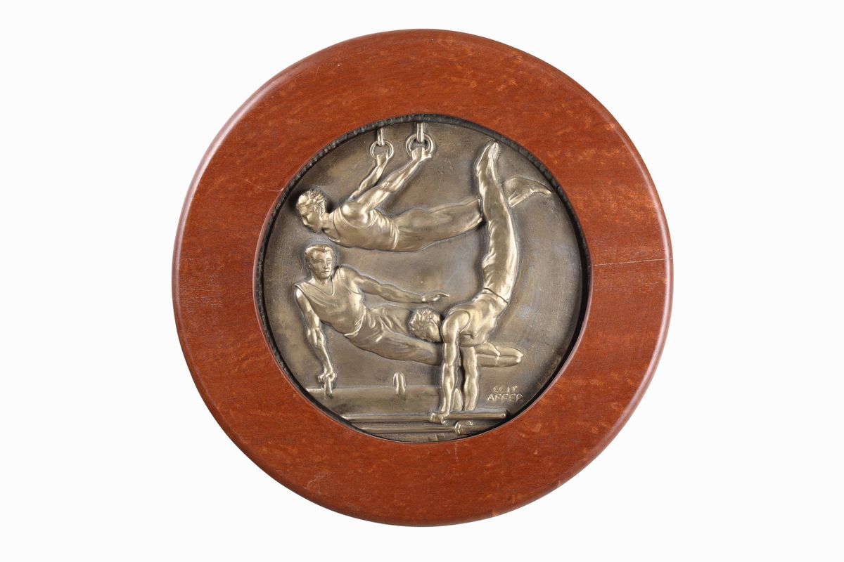 Otto Dischi in Bronzo con Specialità Sportive, XX Secolo