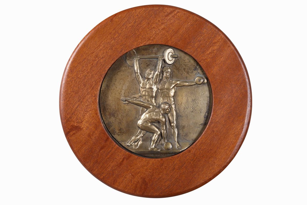 Otto Dischi in Bronzo con Specialità Sportive, XX Secolo