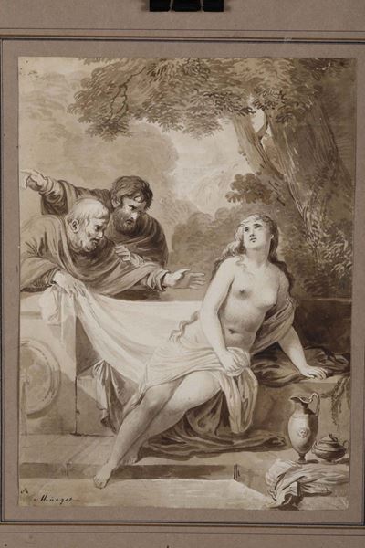 Scuola Francese del XVIII Secolosusanna e i Vecchioni