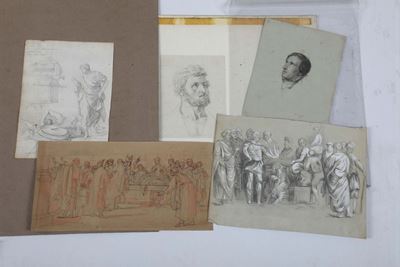 Gruppo di Cinque Disegni