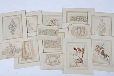 Gruppo di Tredici Disegni, Scuola Senese del XIX Secolo