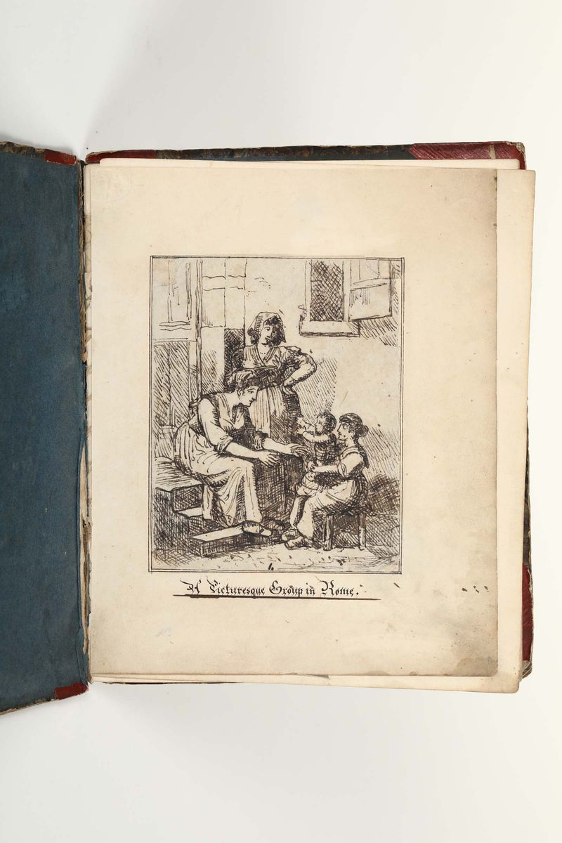 Disegnatore Inglese Attivo a Roma, Prima Metà XIX Secolo