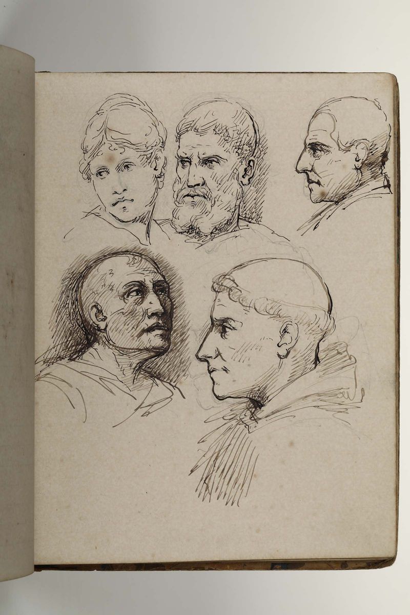 Disegnatore Italiano di Ambito Accademico della Seconda Metà del XIX Secolo