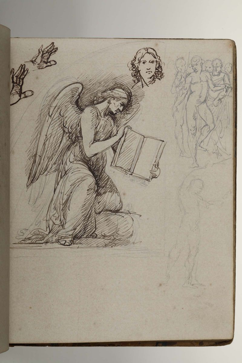 Disegnatore Italiano di Ambito Accademico della Seconda Metà del XIX Secolo