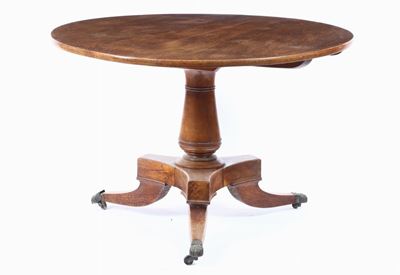 Tavolo a Vela con Piano Circolare, XIX-XX Secolo