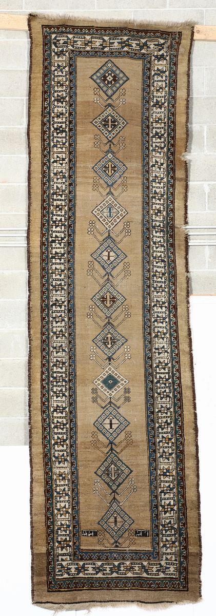 Passatoia persiana Hamadan fine XIX secolo  - Asta Antiquariato - Cambi Casa d'Aste
